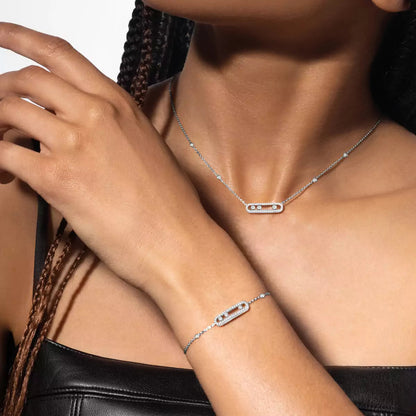 [Elowen Jewelry]Baby Move Necklace