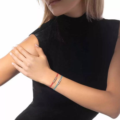 [Elowen Jewelry]Messika Care(s) pink cord pavé bracelet