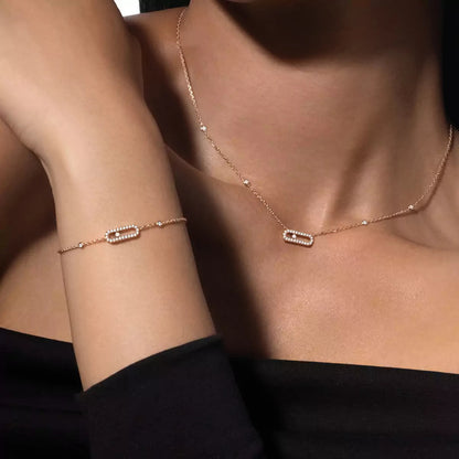 [Elowen Jewelry]Move Uno Necklace