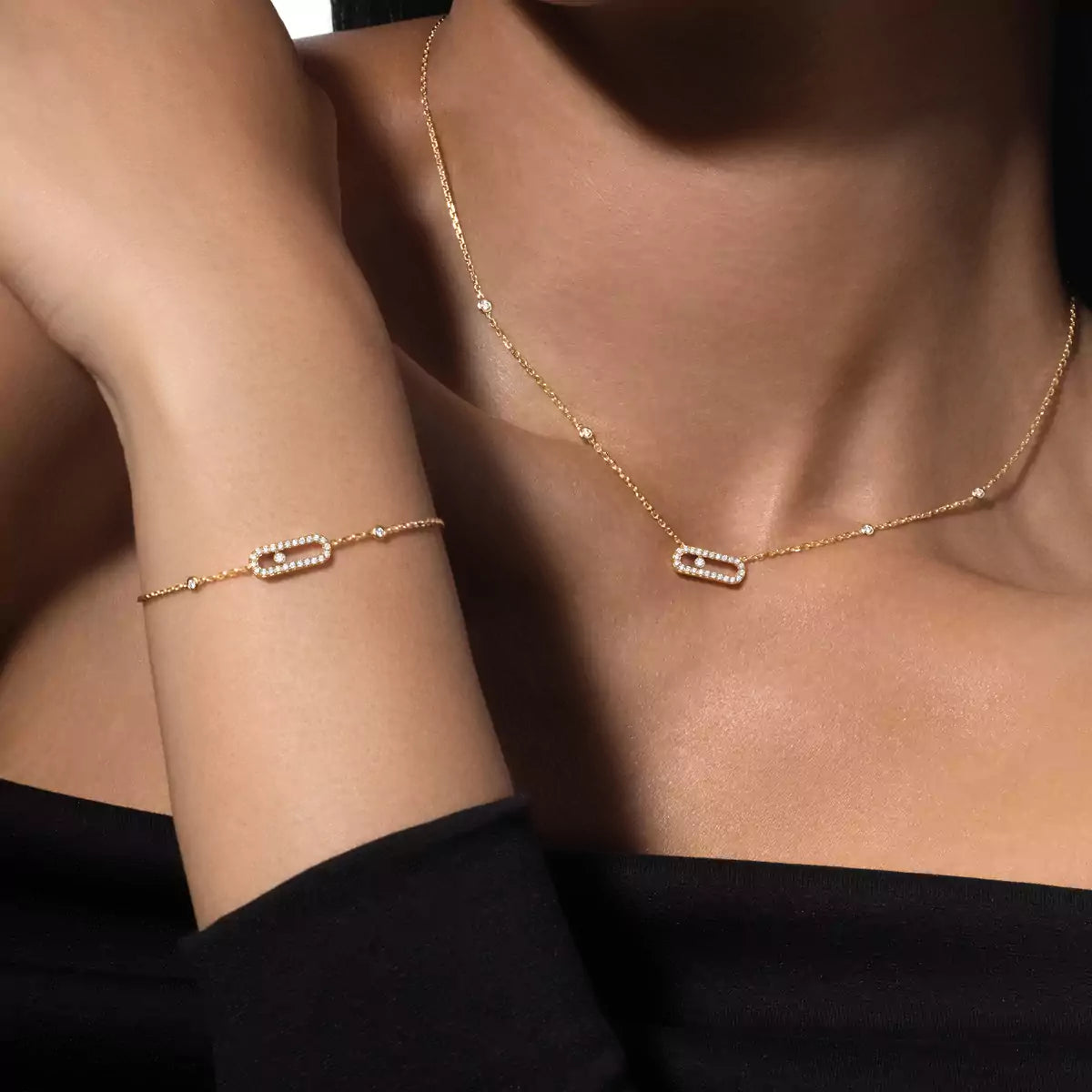 [Elowen Jewelry]Move Uno Necklace