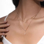 [Elowen jewels] Move Uno Diamond Necklace