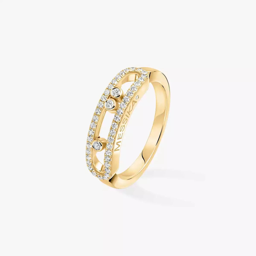 [Elowen jewels] Baby Move Gold Diamond Pave_ Ring