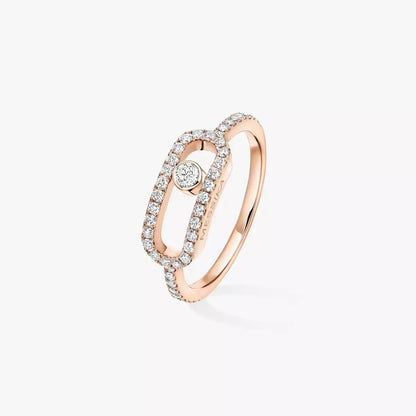 [Elowen Jewelry]Move Uno Diamond Ring in Gold