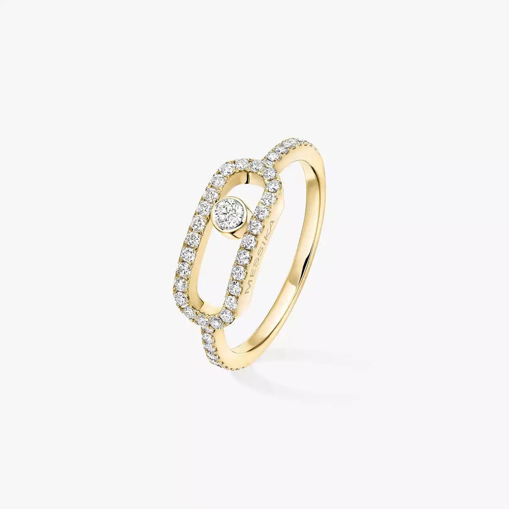 [Elowen jewels] ムーヴ ウノ ダイヤモンドリング（ゴールド）
