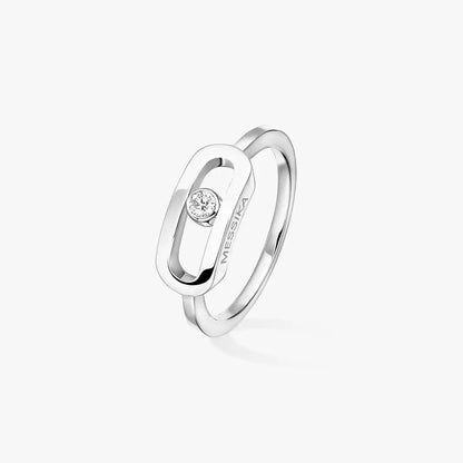 [Elowen Jewelry]Move Uno Diamond Ring in Gold