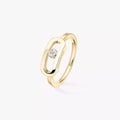 [Elowen jewels]Move Uno Diamantring in Gold