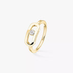 [Elowen jewels]Move Uno Diamantring in Gold