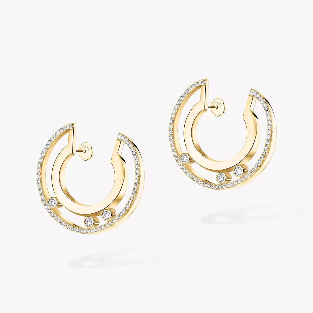 [Elowen jewels] Move Romane Kleine Diamant-Creolen