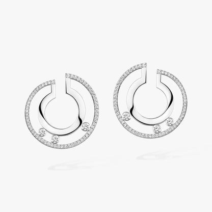 [Elowen Jewelry] Move Romane Small Diamond Hoop Earrings