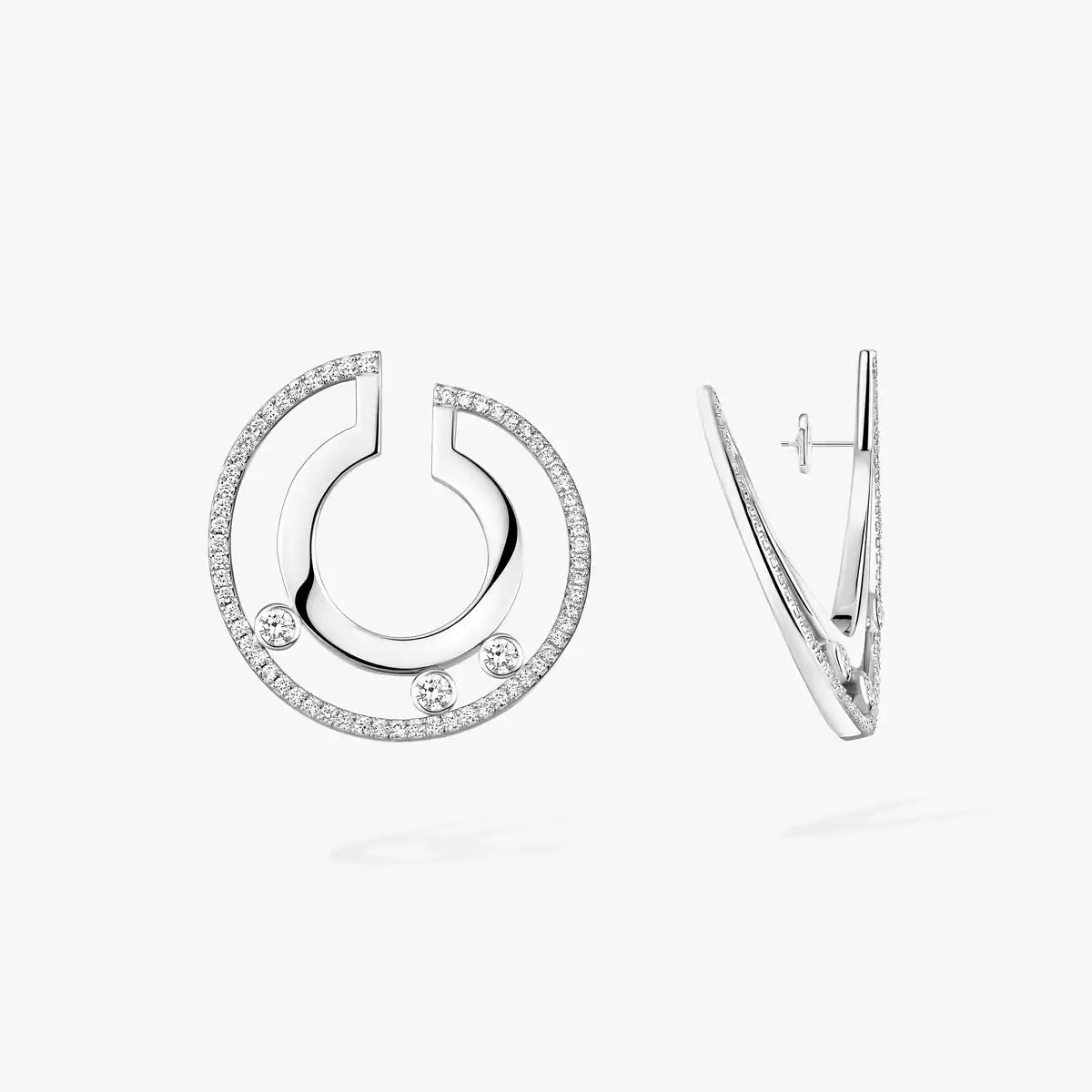 [Elowen jewels] Move Romane Kleine Diamant-Creolen