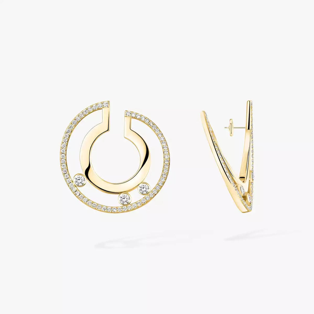 [Elowen jewels] Move Romane Kleine Diamant-Creolen