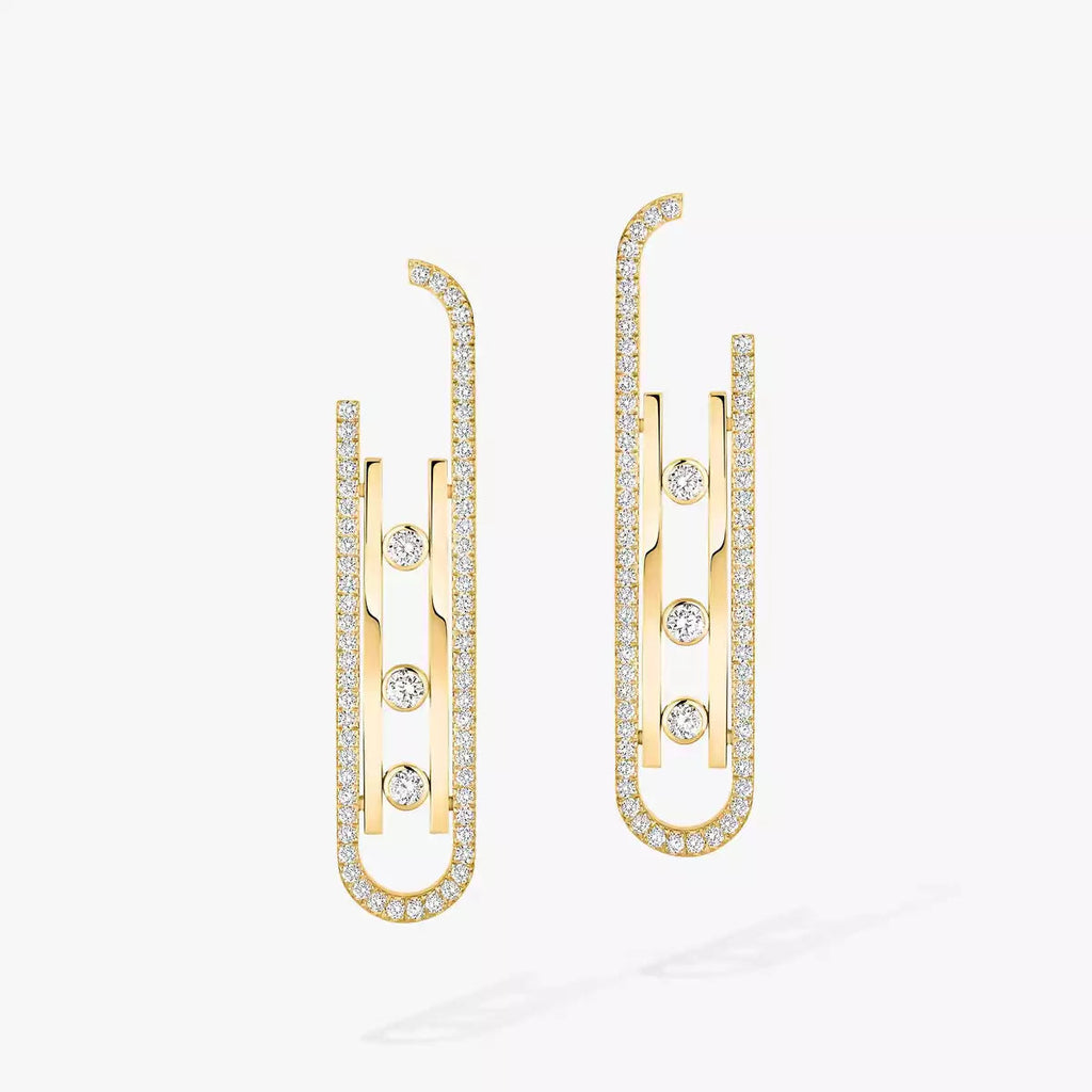 [Elowen jewels] ムーヴ 10th ダイヤモンド ペンダント ピアス