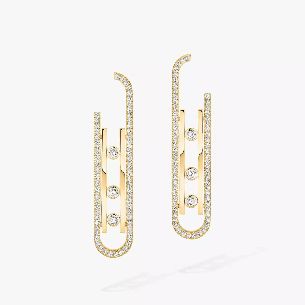 [Elowen jewels] ムーヴ 10th ダイヤモンド ペンダント ピアス