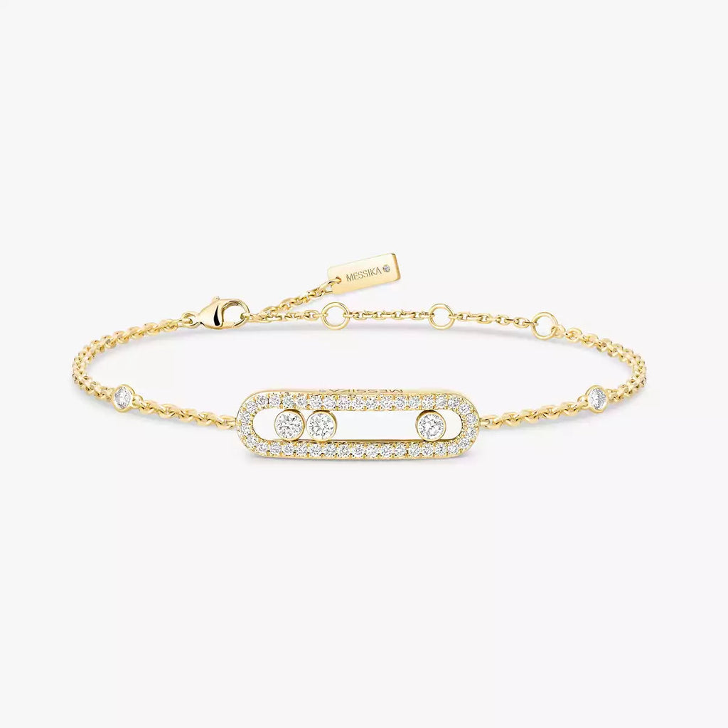 {
  "Elowen jewels": "Pavé Baby Move ダイヤモンドブレスレット"
}