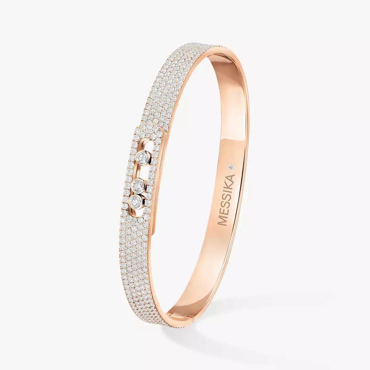 [Elowen Jewelry]Move Noa Full Pavé Diamond Bangle Bracelet