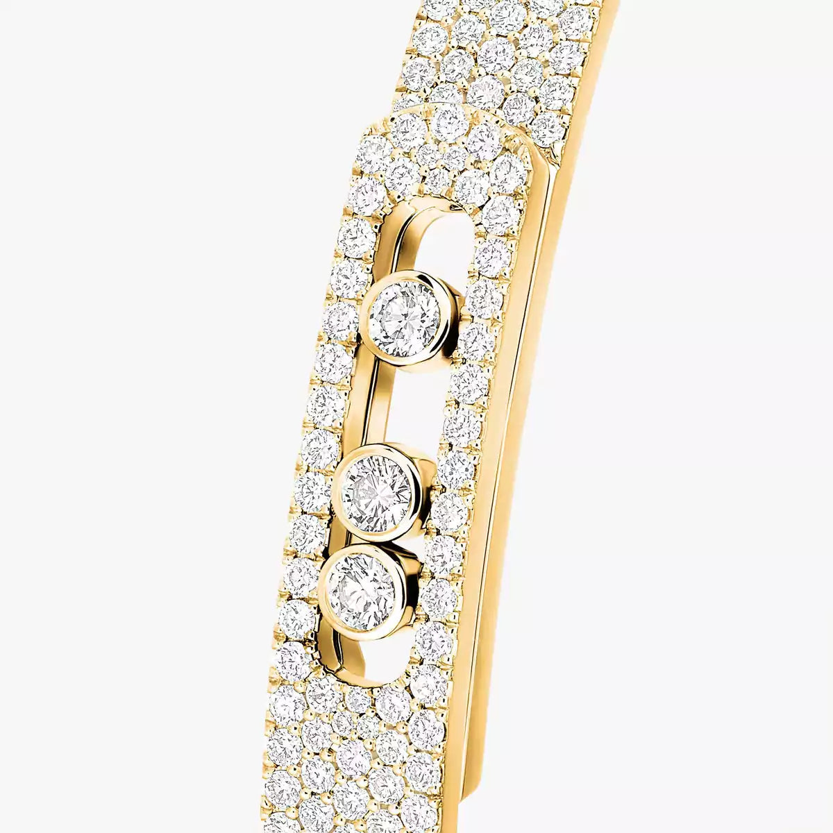 [Elowen Jewelry]Move Noa Full Pavé Diamond Bangle Bracelet
