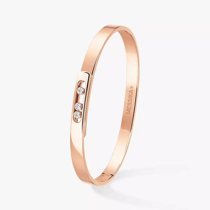 [Elowen Jewelry]Move Noa Diamond Bangle Bracelet
