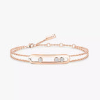 [Elowen jewels] Glücksbringer-Diamantarmband mit Auge