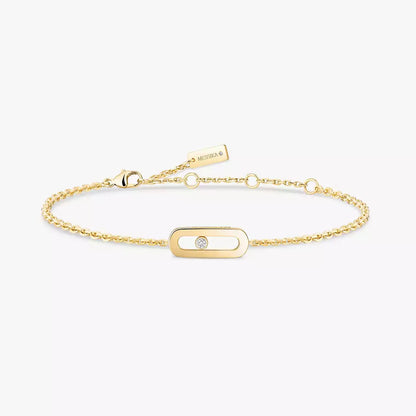 [Elowen Jewelry]Move Uno Diamond Bracelet
