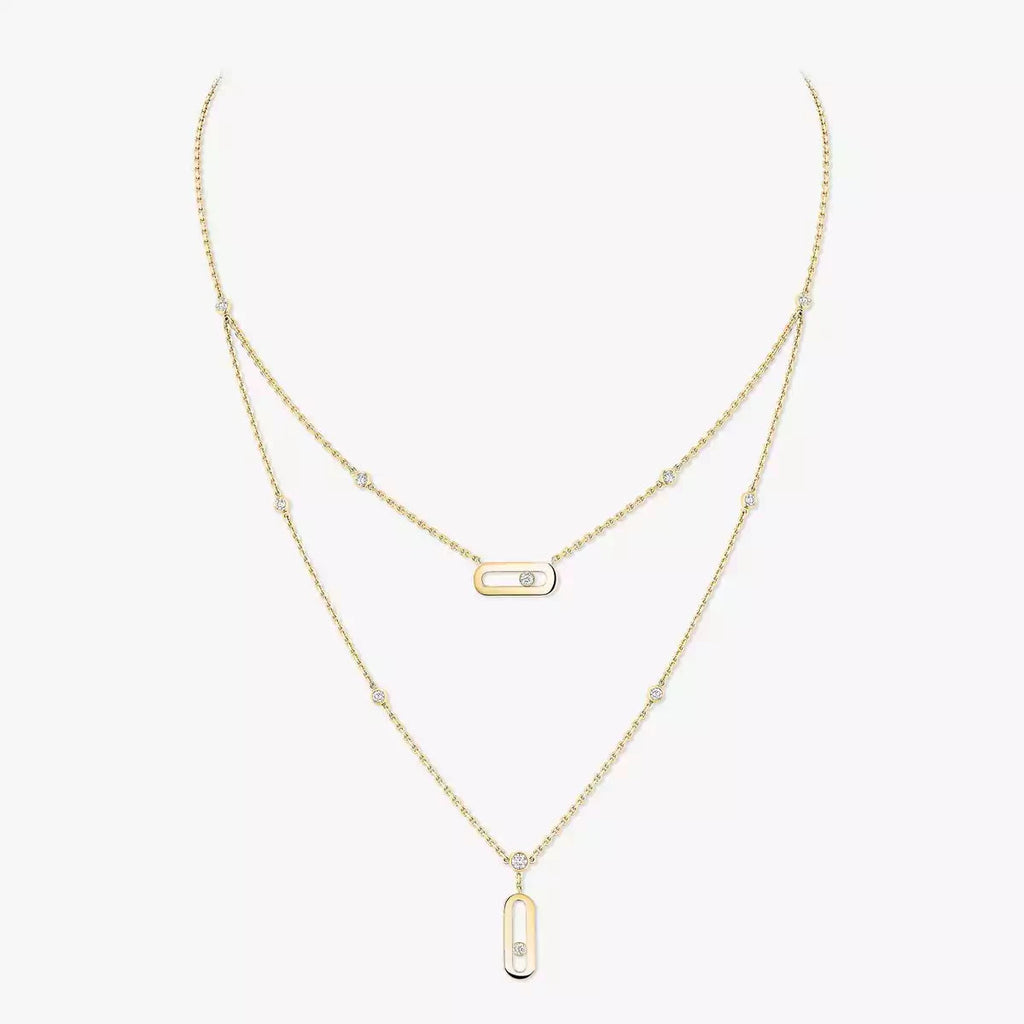 [Elowen jewels] Move Uno Diamond Necklace