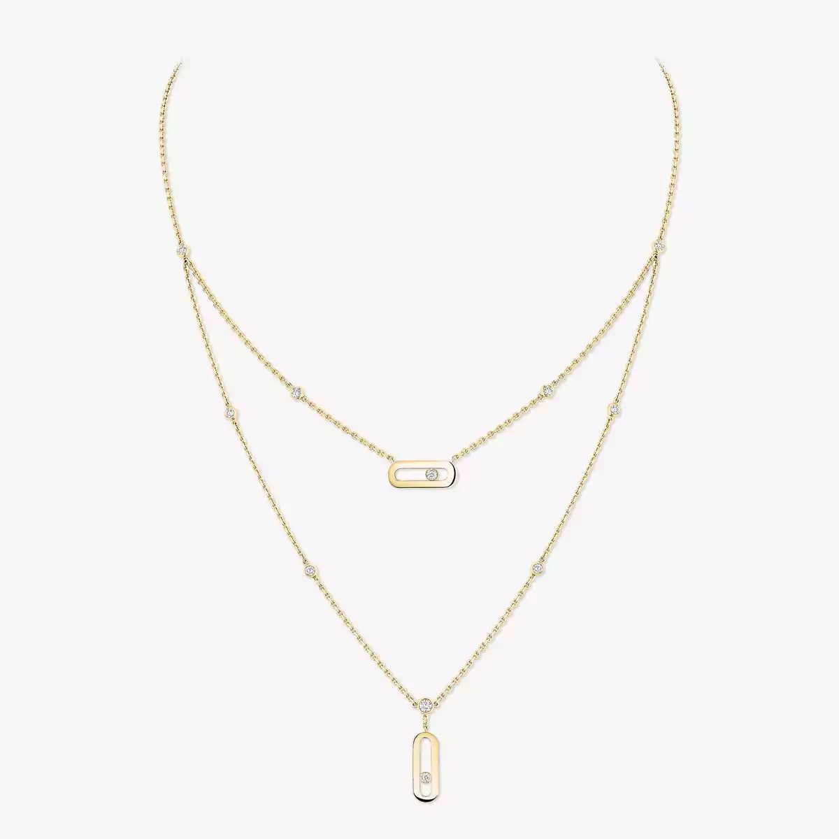[Elowen jewels] Move Uno Diamond Necklace
