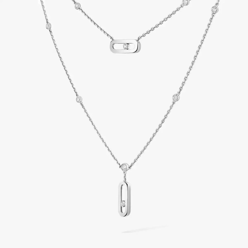 [Elowen jewels] Move Uno Diamond Necklace