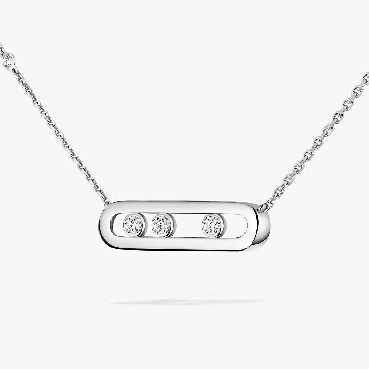 [Elowen Jewelry] Baby Move Gold Diamond Necklace