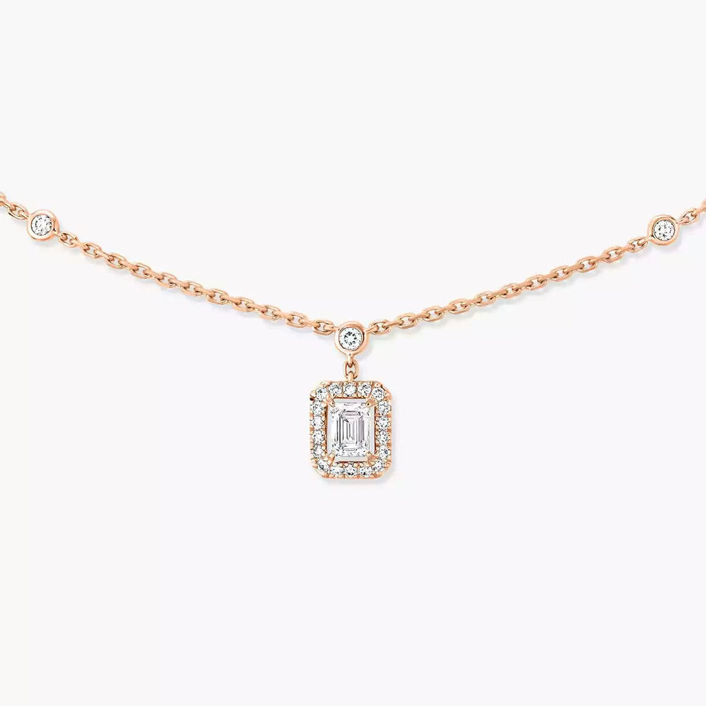 [Elowen jewels]My Twin Diamond Necklace in Silver