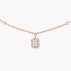 [Elowen jewels]My Twin Diamond Necklace in Silver
