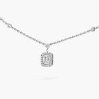[Elowen jewels]My Twin Diamond Necklace in Silver