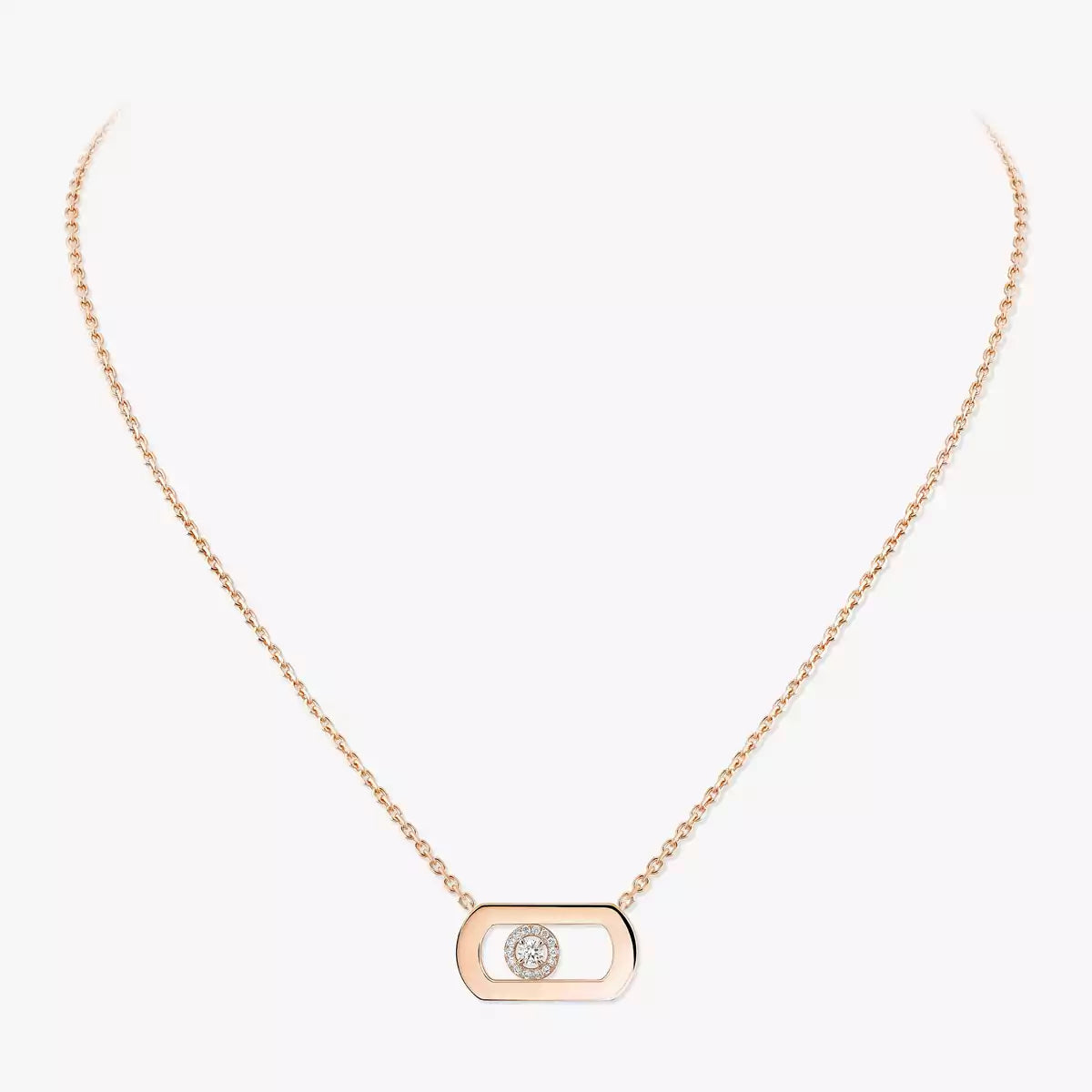 [Elowen Jewelry]So Move Diamond Necklace in Gold
