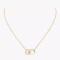 [Elowen jewels]So Move Diamond Necklace in Gold