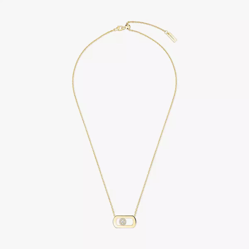 [Elowen jewels]So Move Diamond Necklace in Gold