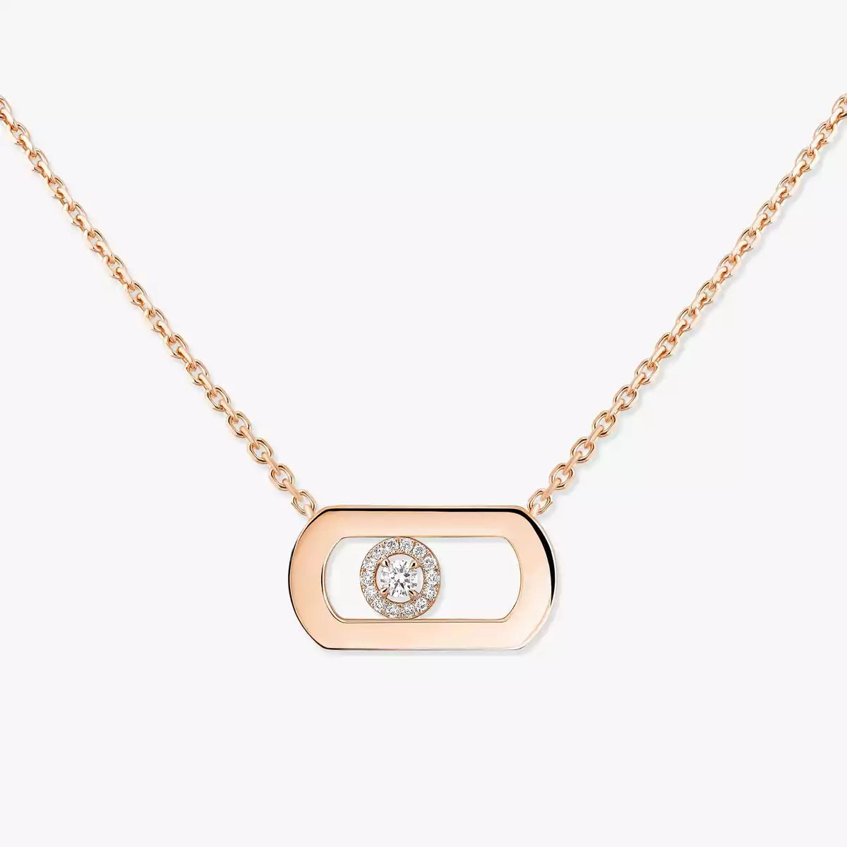 [Elowen Jewelry]So Move Diamond Necklace in Gold