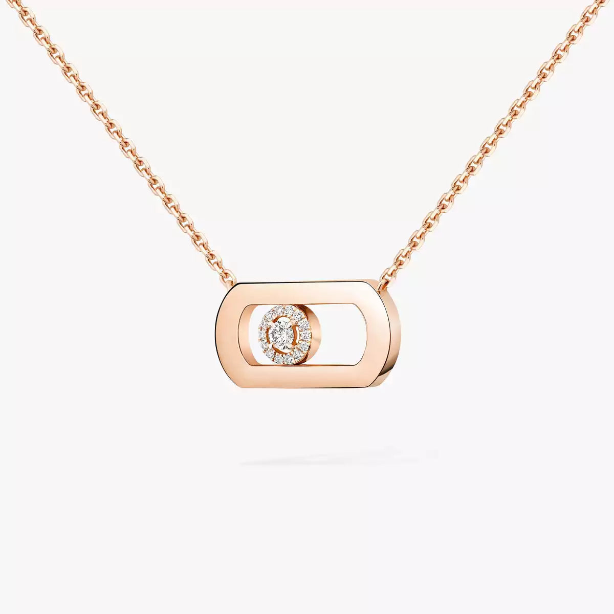 [Elowen Jewelry]So Move Diamond Necklace in Gold