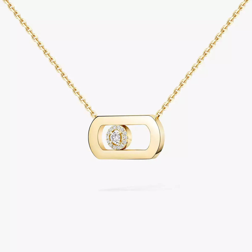 [Elowen jewels]So Move Diamond Necklace in Gold