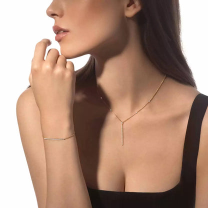 [Elowen Jewelry]Diamond Thin Bangle 0.15ct My Twin Toi & Moi