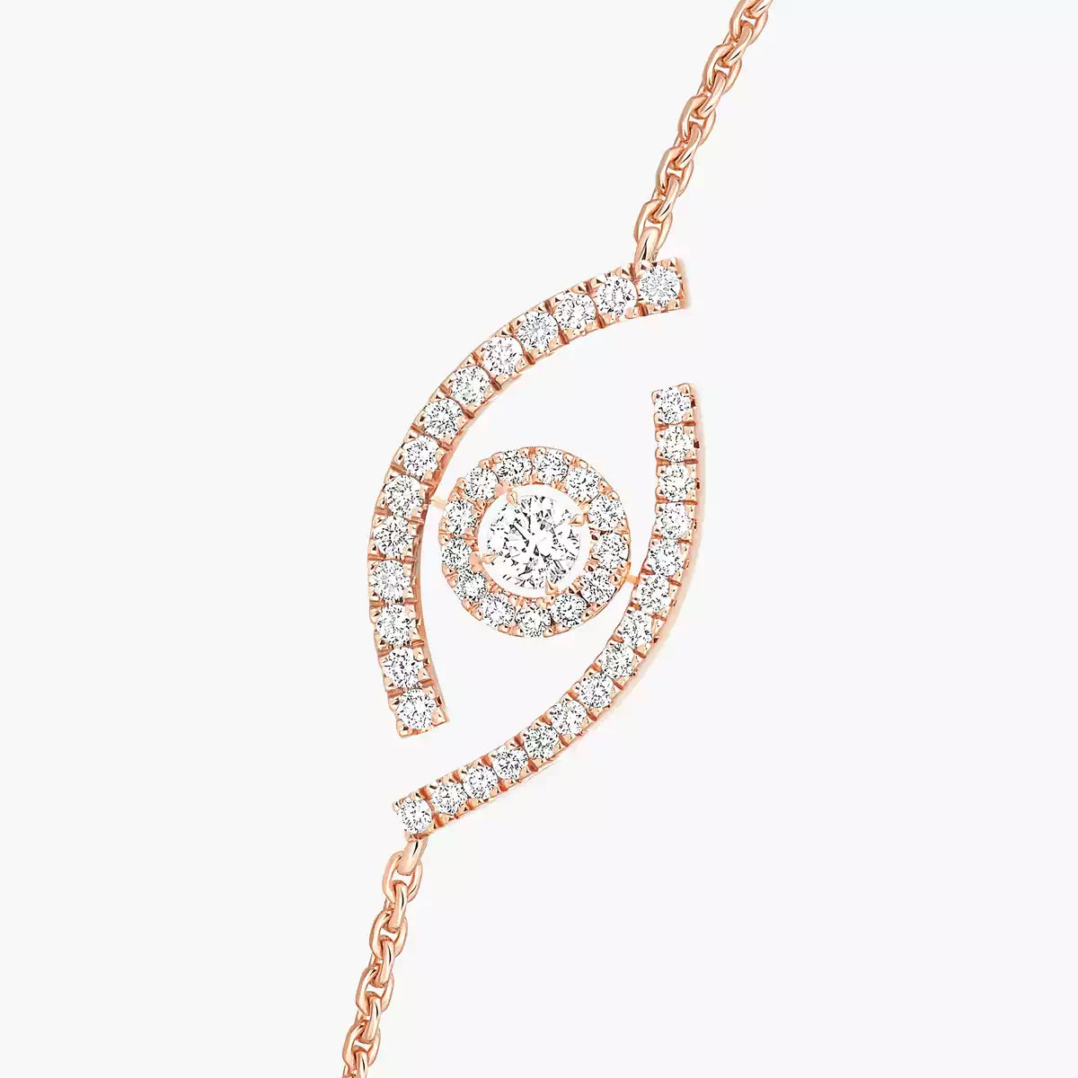 [Elowen Jewelry]Lucky Eye Pave-Set Diamond Bracelet