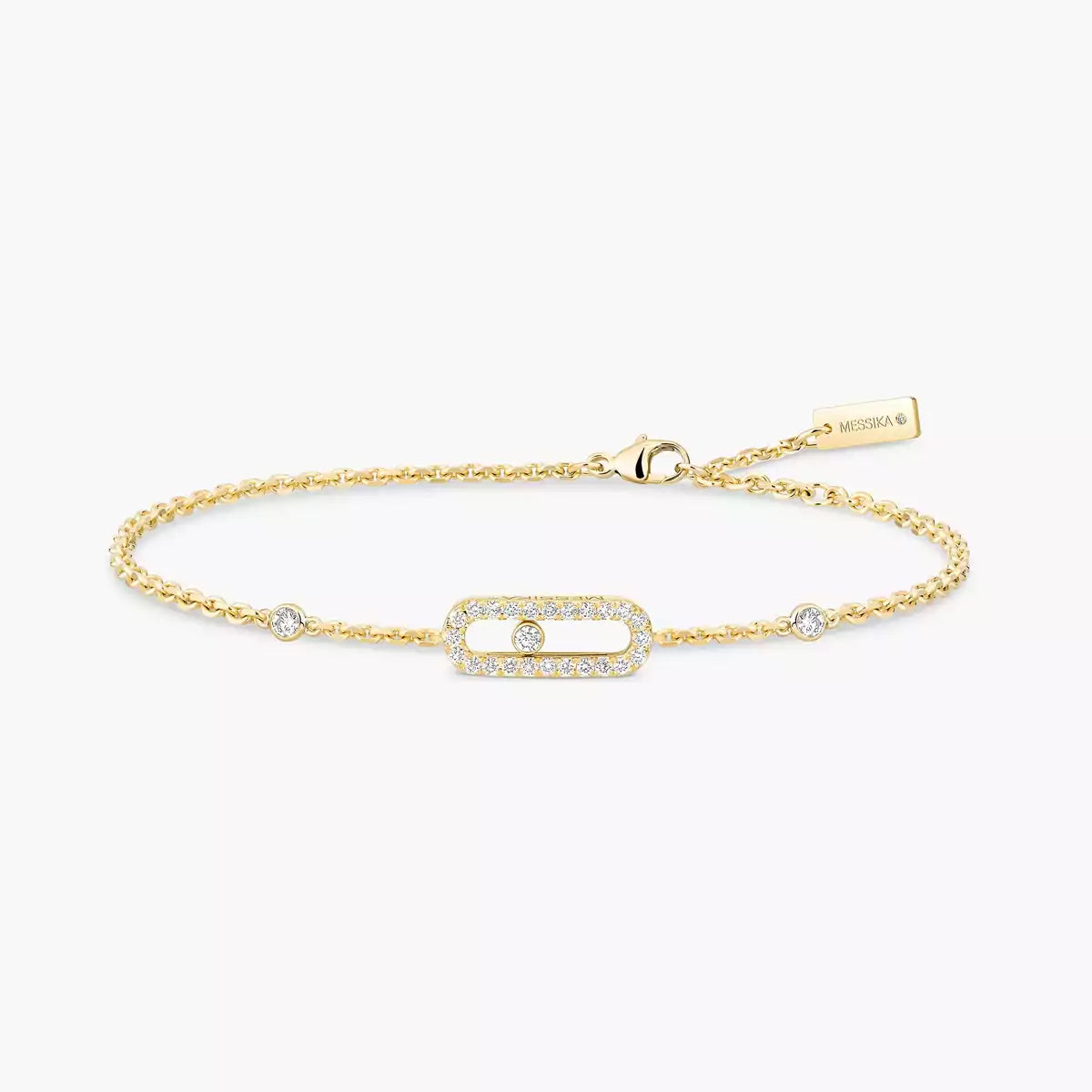 [Elowen Jewelry]Move Uno Diamond Bracelet