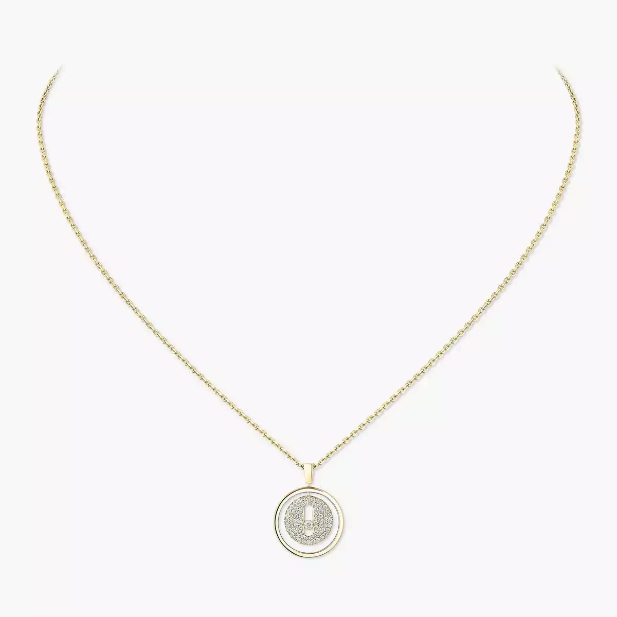 [Elowen Jewelry] Lucky Move Diamond Necklace