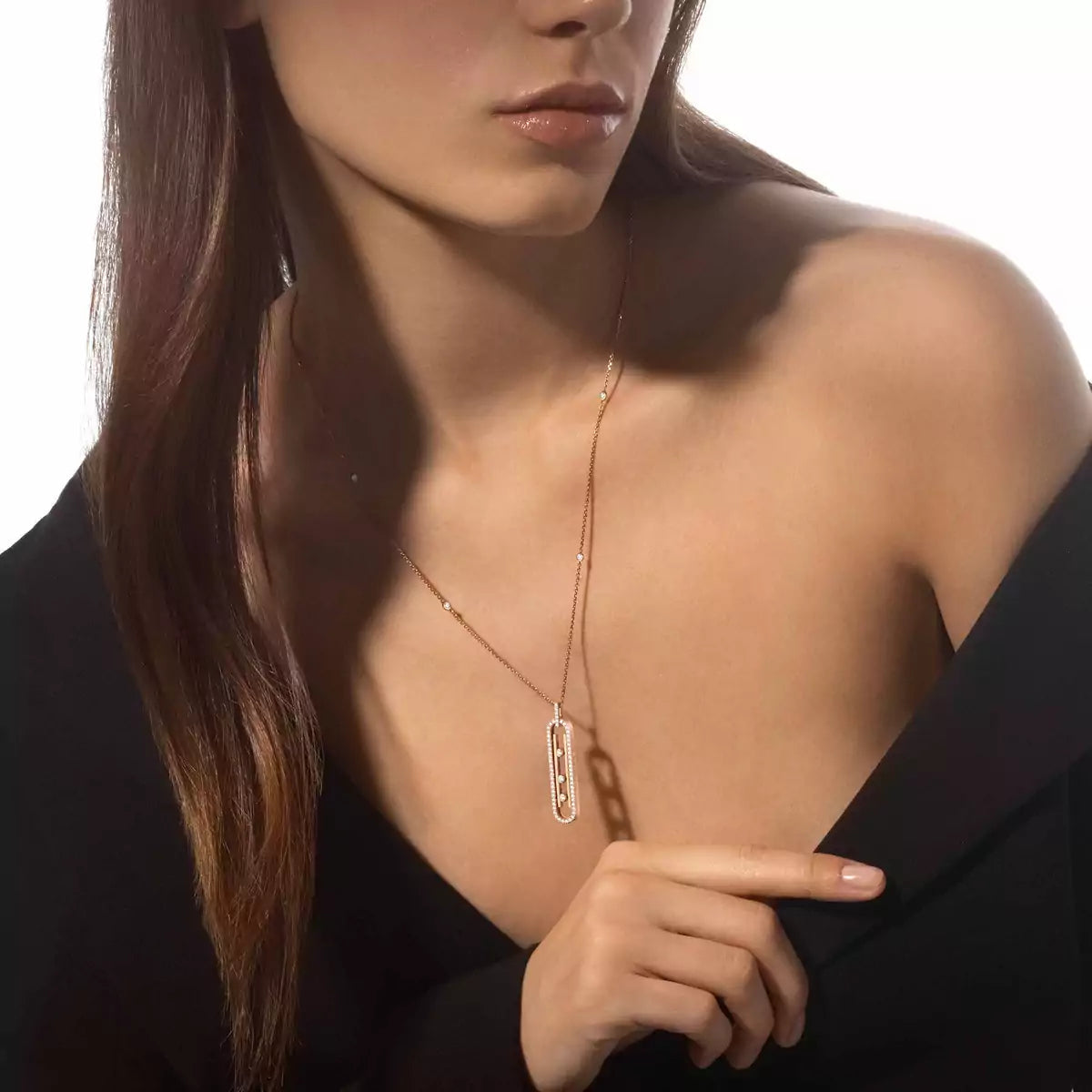 [Elowen jewels]Diamond Necklace Move 10Th