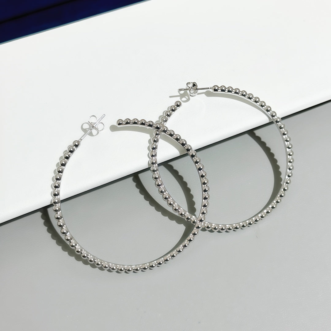 [Elowen jewels] スムースビーズスタッドピアス