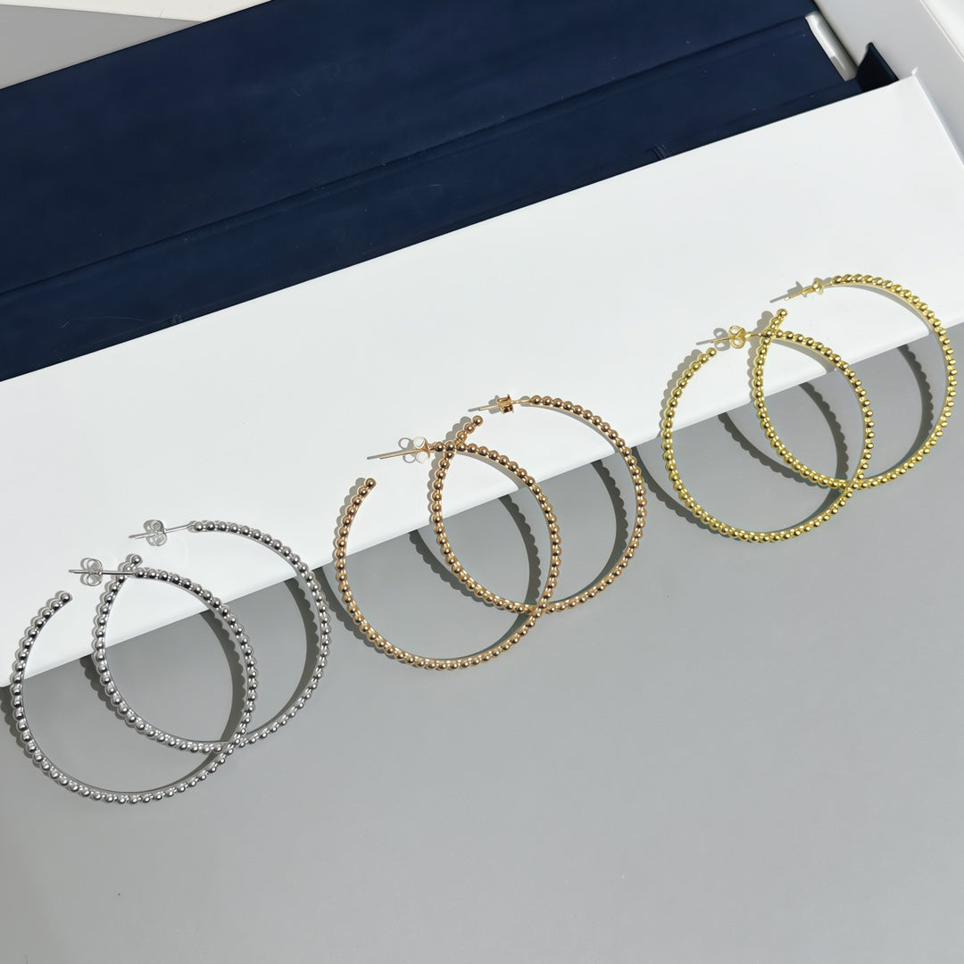 [Elowen jewels] スムースビーズスタッドピアス