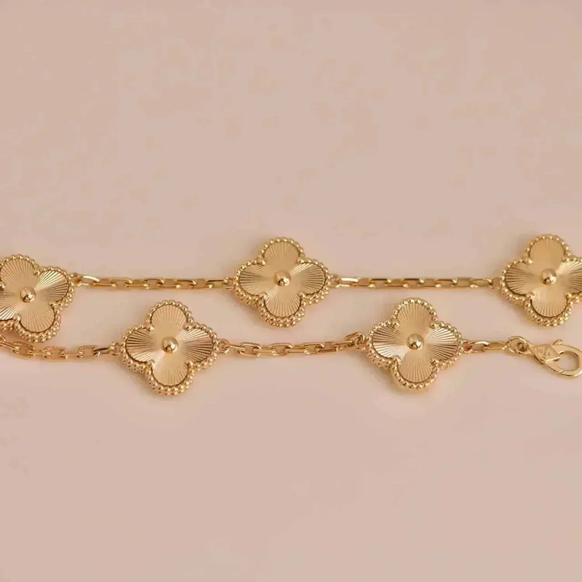 [Elowen jewels ] CLOVER 5 MOTIF LASER BRACELET COLLECTION