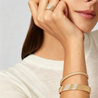 [Elowen jewels] 5連ダイヤモンドブレスレット