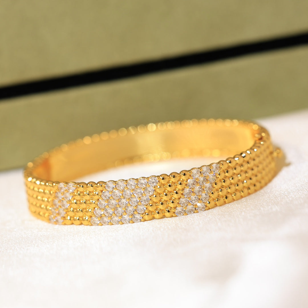 [Elowen jewels] 5連ダイヤモンドブレスレット