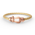 [Elowen jewels ]FORCE LARGE HORSESHOE NO DIAMOND BRACELET ROSE GOLD
