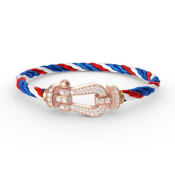 [Elowen Jewels]FORCE LARGE HORSESHOE FULL DIAMOND BRACELET ROSE GOLD