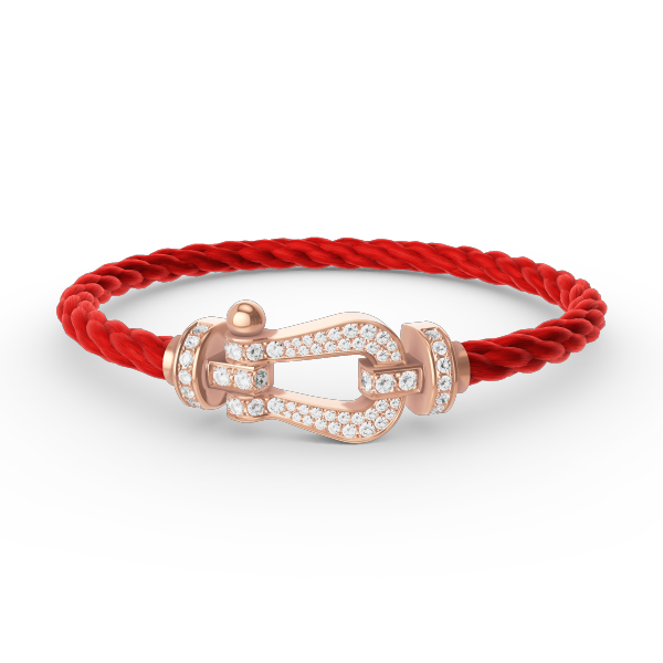 [Elowen jewels ]FORCE LARGE HORSESHOE FULL DIAMOND BRACELET ROSE GOLD