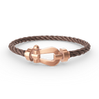 [Elowen jewels ]FORCE LARGE HORSESHOE NO DIAMOND BRACELET ROSE GOLD